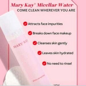 Mary Kay Pink and White Skincare Makeup Remover
